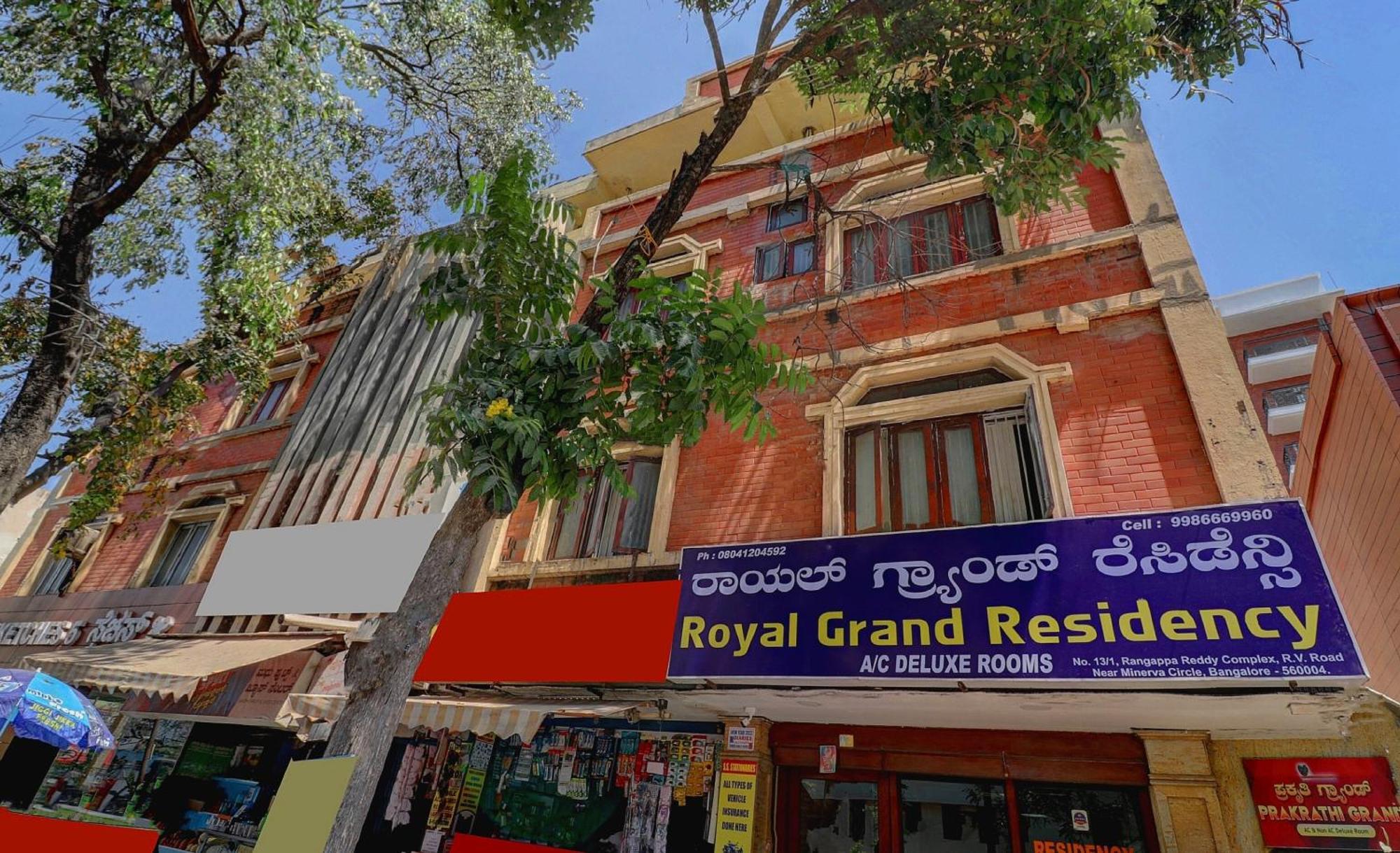Hotel O Royal Grand Residency Near Lalbagh Botanical Garden Bangalore Dış mekan fotoğraf