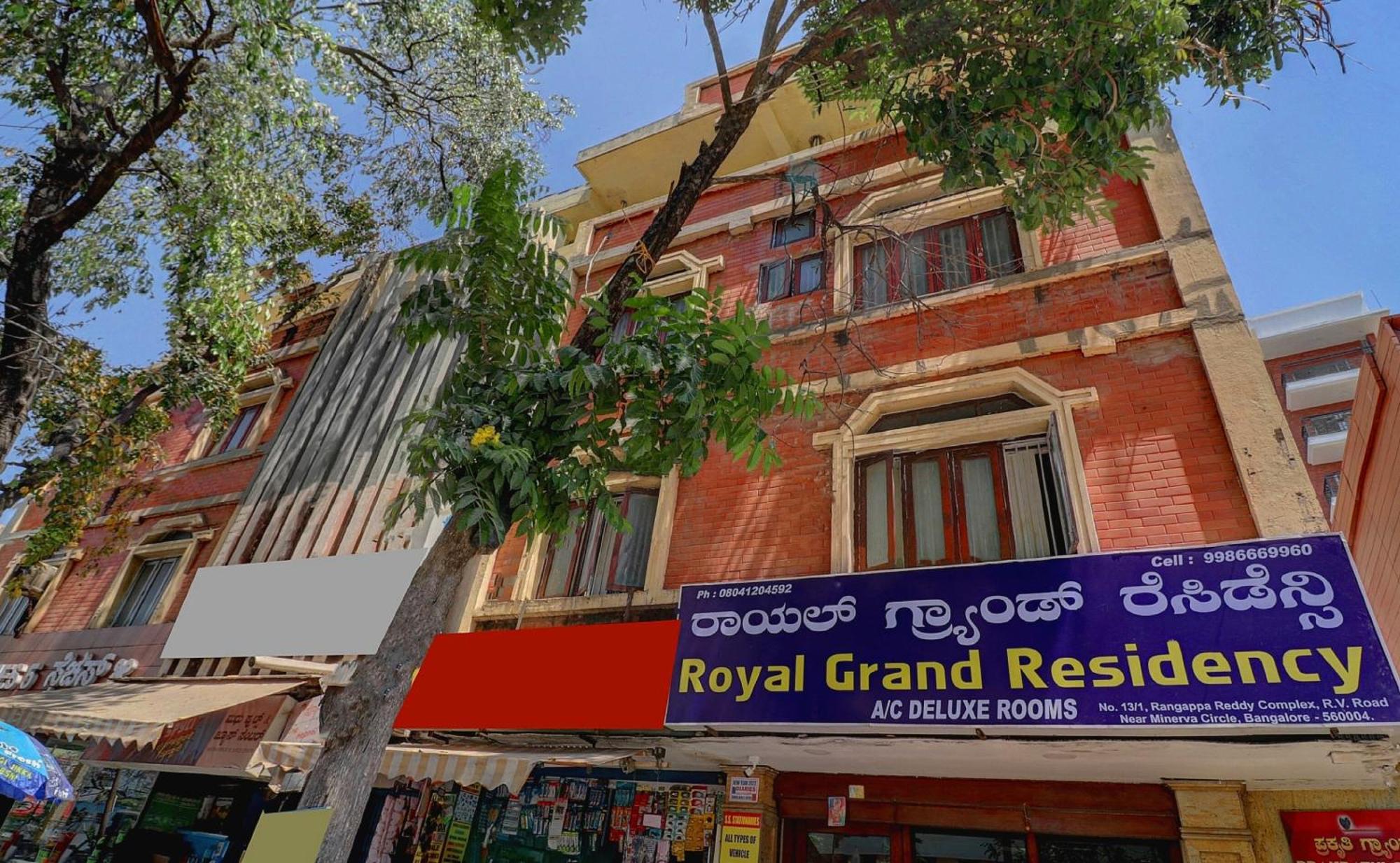 Hotel O Royal Grand Residency Near Lalbagh Botanical Garden Bangalore Dış mekan fotoğraf
